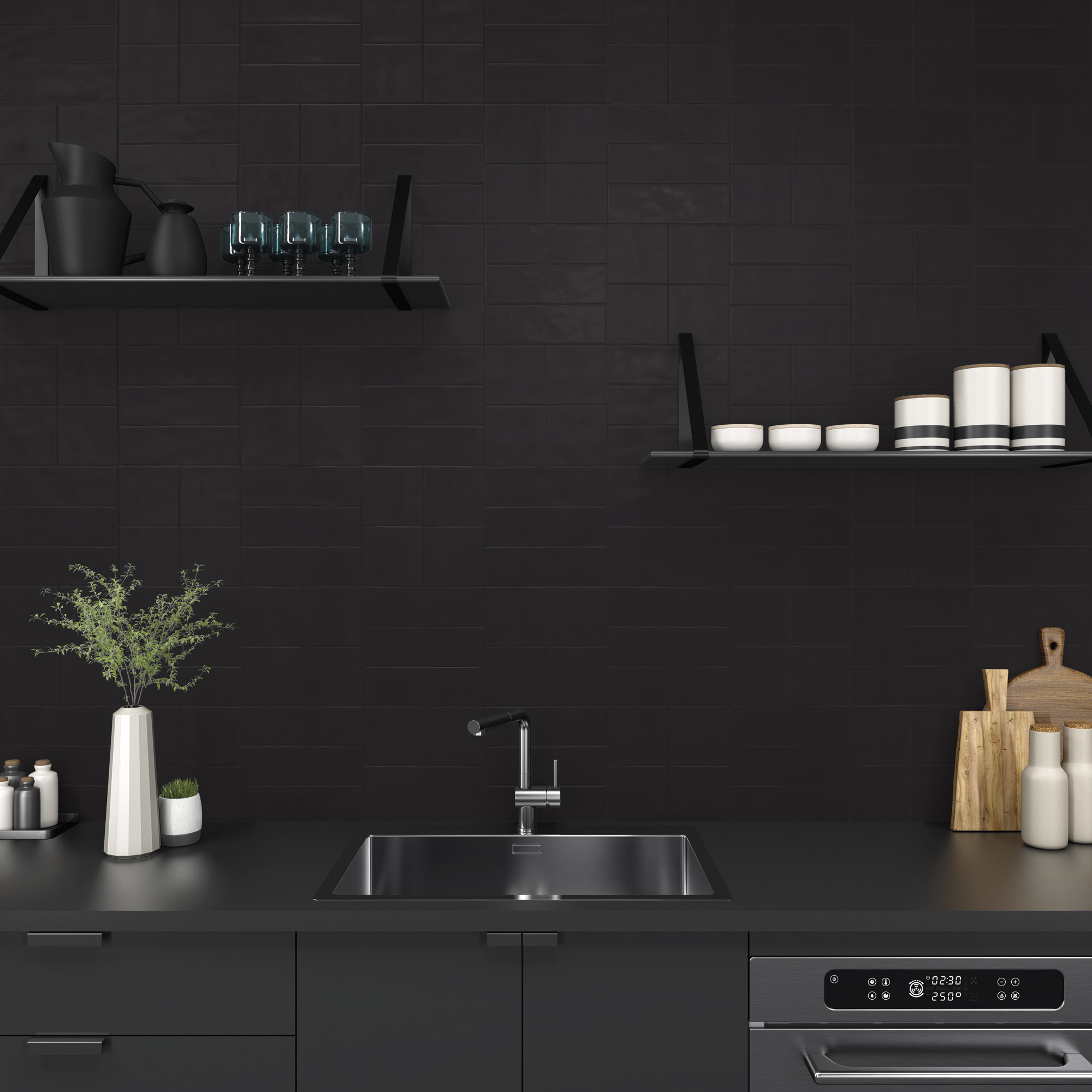 Chroma-Charcoal-Black-Cozinha-amb