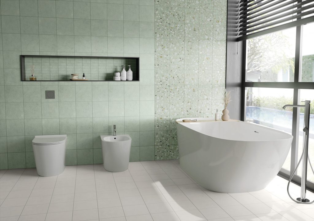 dandy green terrazo wc