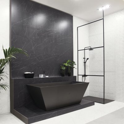 Cersaie 2021 - Muse Coal + White - WC amb