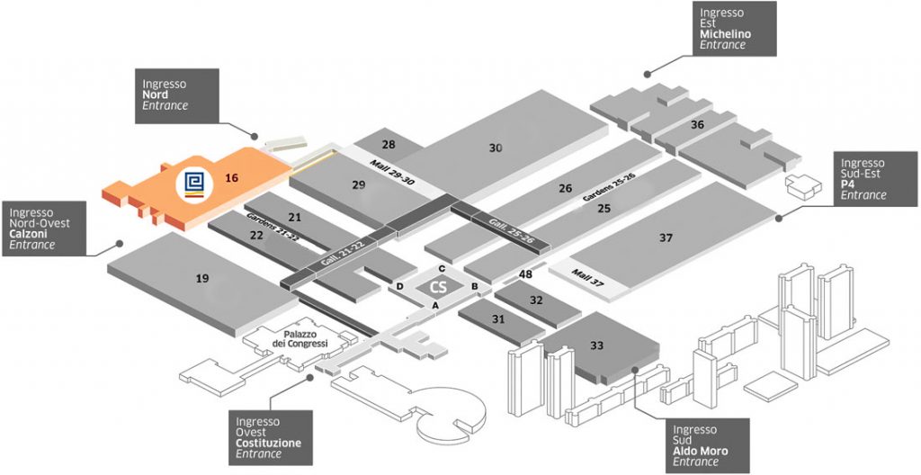 cersaie 2022 mapa