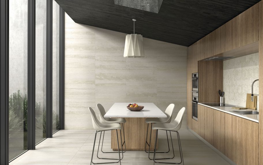 Pure Travertine Ivory - Cozinha amb - P9155R+DC3504