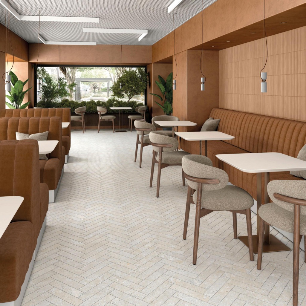 Dual-Pure-White-Riff-Soft-Terracota-Restaurante-amb-R3913C7-P6260C7